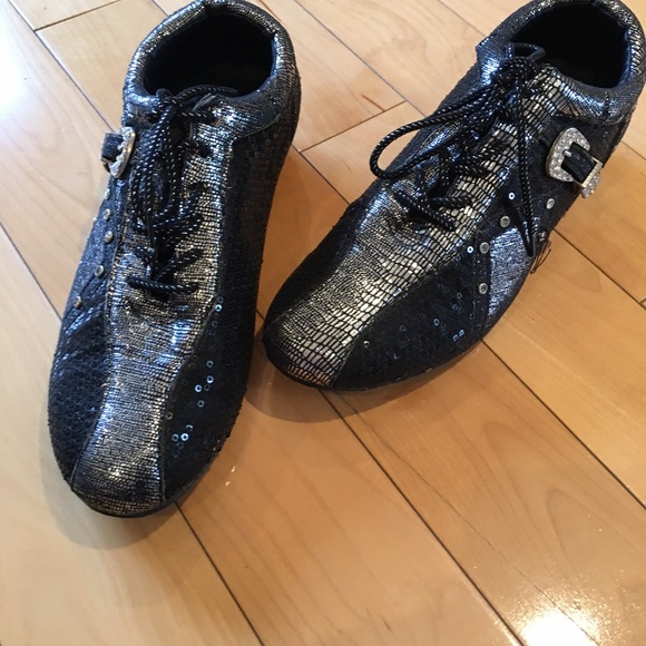 Shoes - Fashion sparkly sneakers